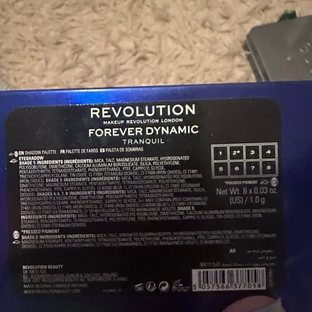 Makeup Revolution revolution eyeshadow